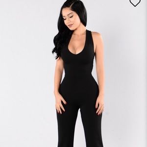 Fashion Nova Backless Jump Suit